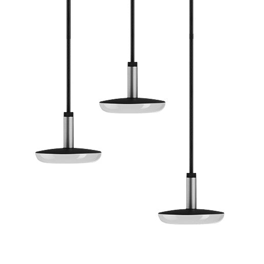 in-lite | SWAY PENDANT TRIPLE PEARL GREY | Pendant Lights | 230V