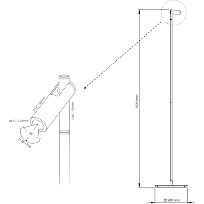 in-lite | AIM FLOOR DUO | Bollards