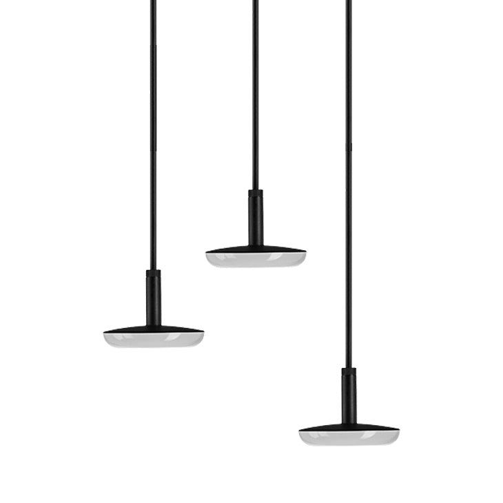 in-lite | SWAY PENDANT TRIPLE BLACK | Pendant Lights | 230V