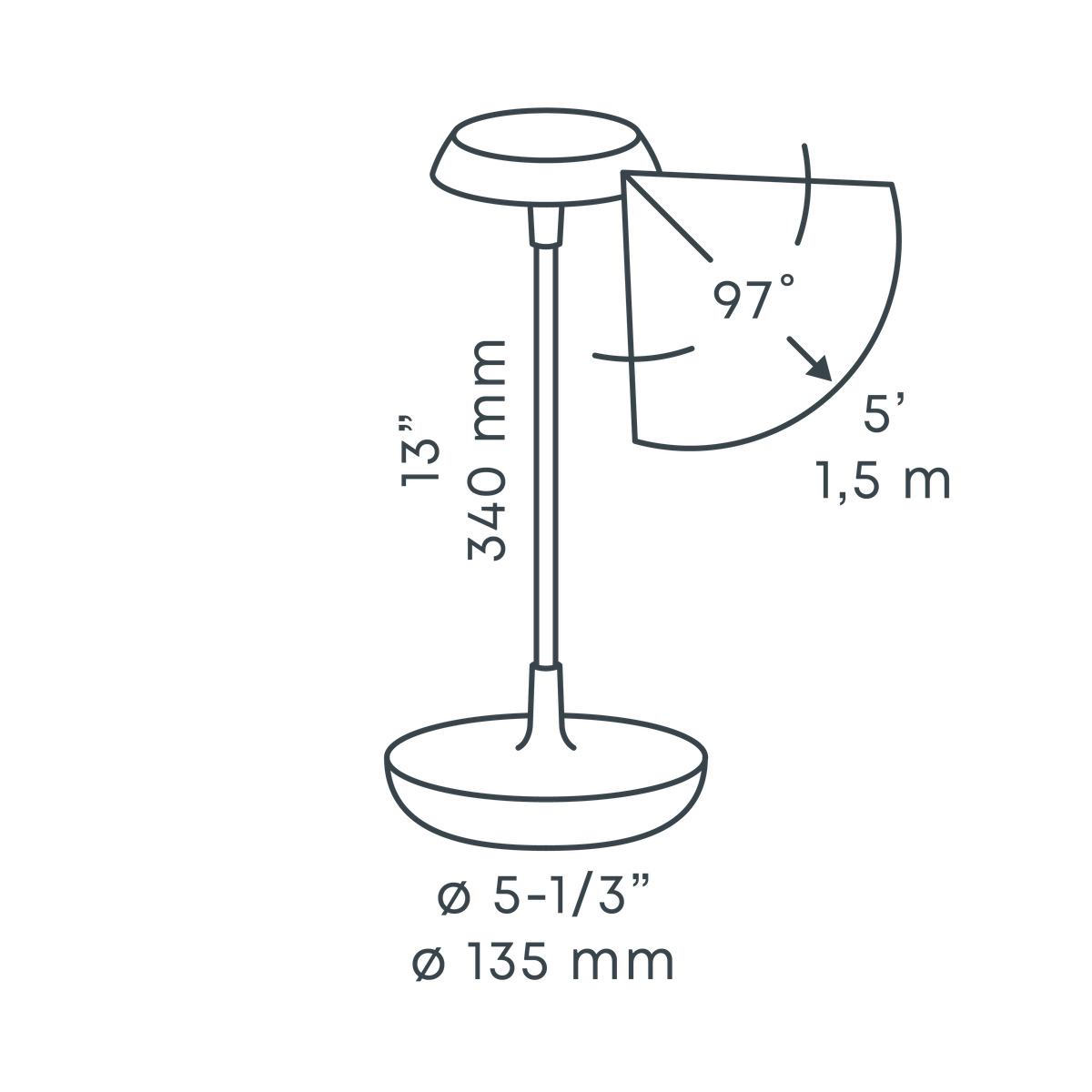 in-lite | SWAY TABLE Portable